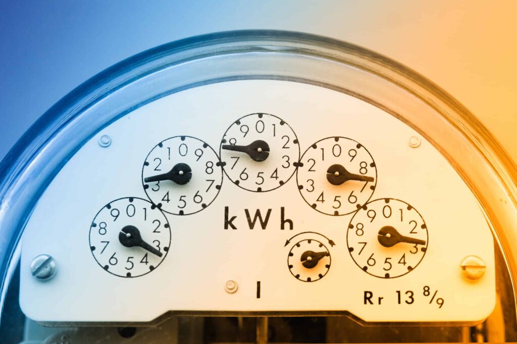 Canadian Utility Stocks Report Soon: Should You Buy Before or After Earnings? A meter measures energy use.
